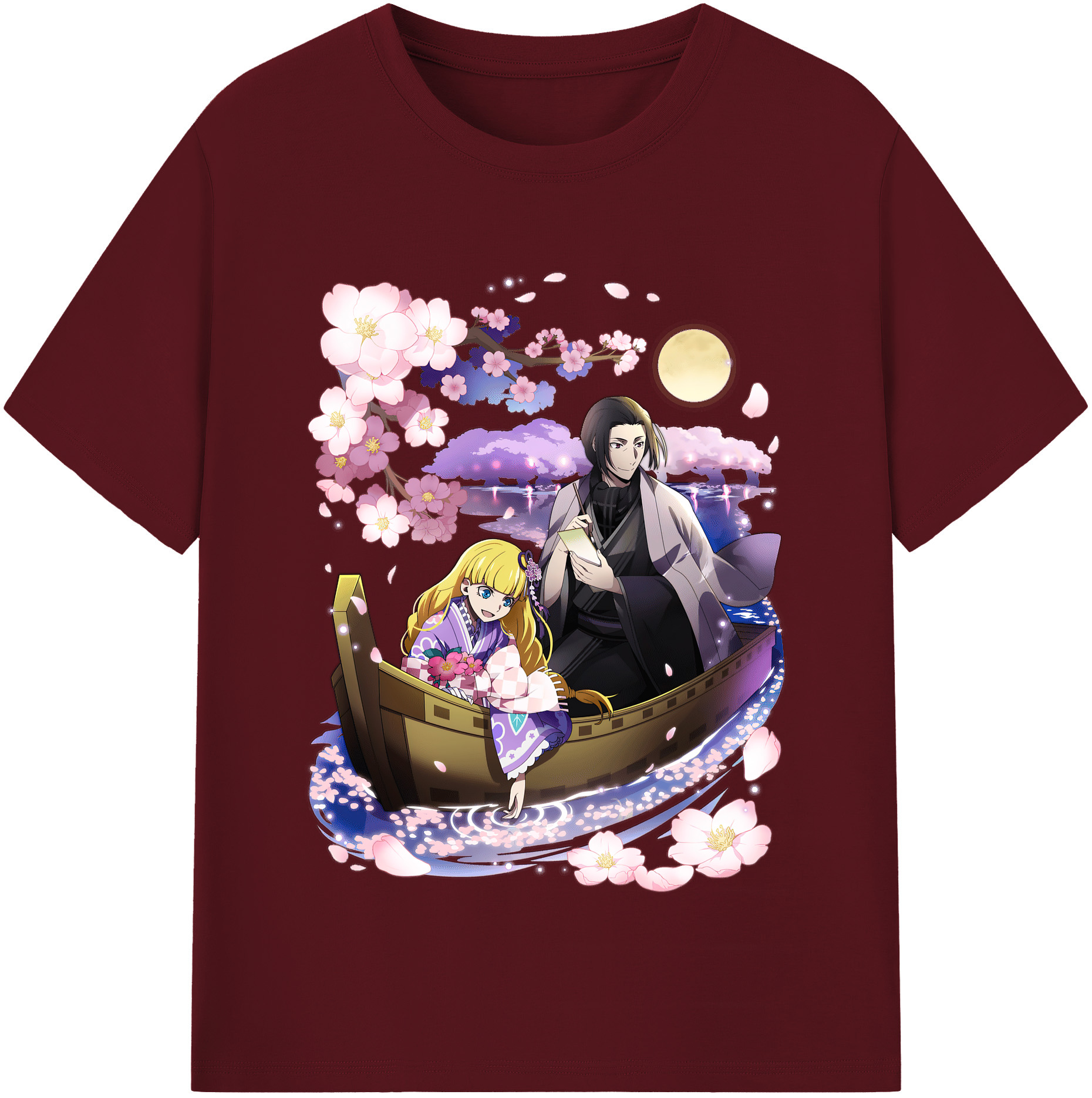 （画像用） 文豪ストレイドッグス Bungo Stray Dogs 綿100％半袖Tシャツ（フロントプリント）